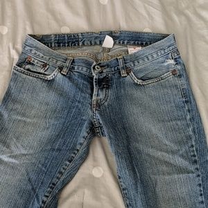 Boot leg jeans